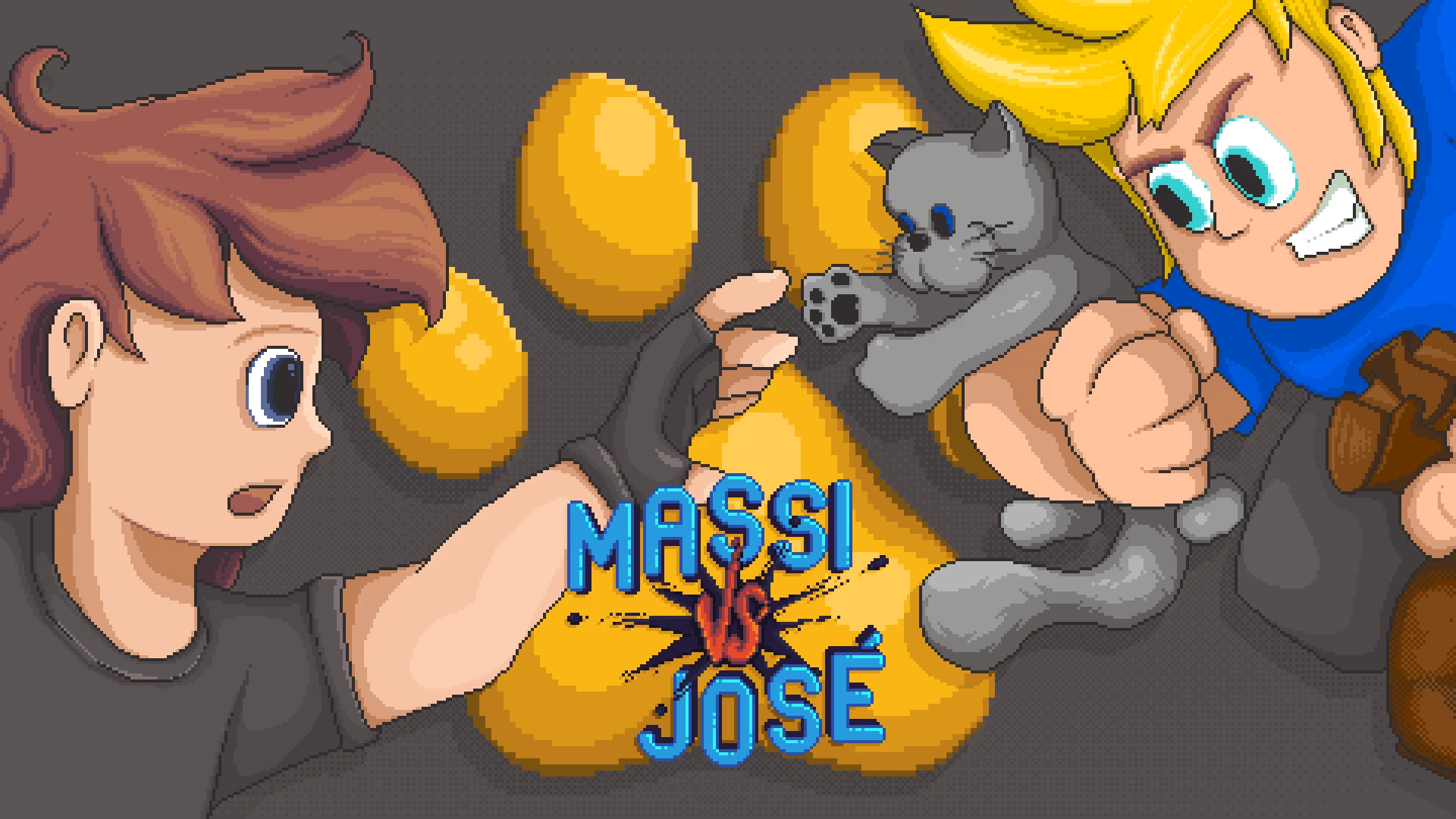 Massi vs. José mobile version banner.