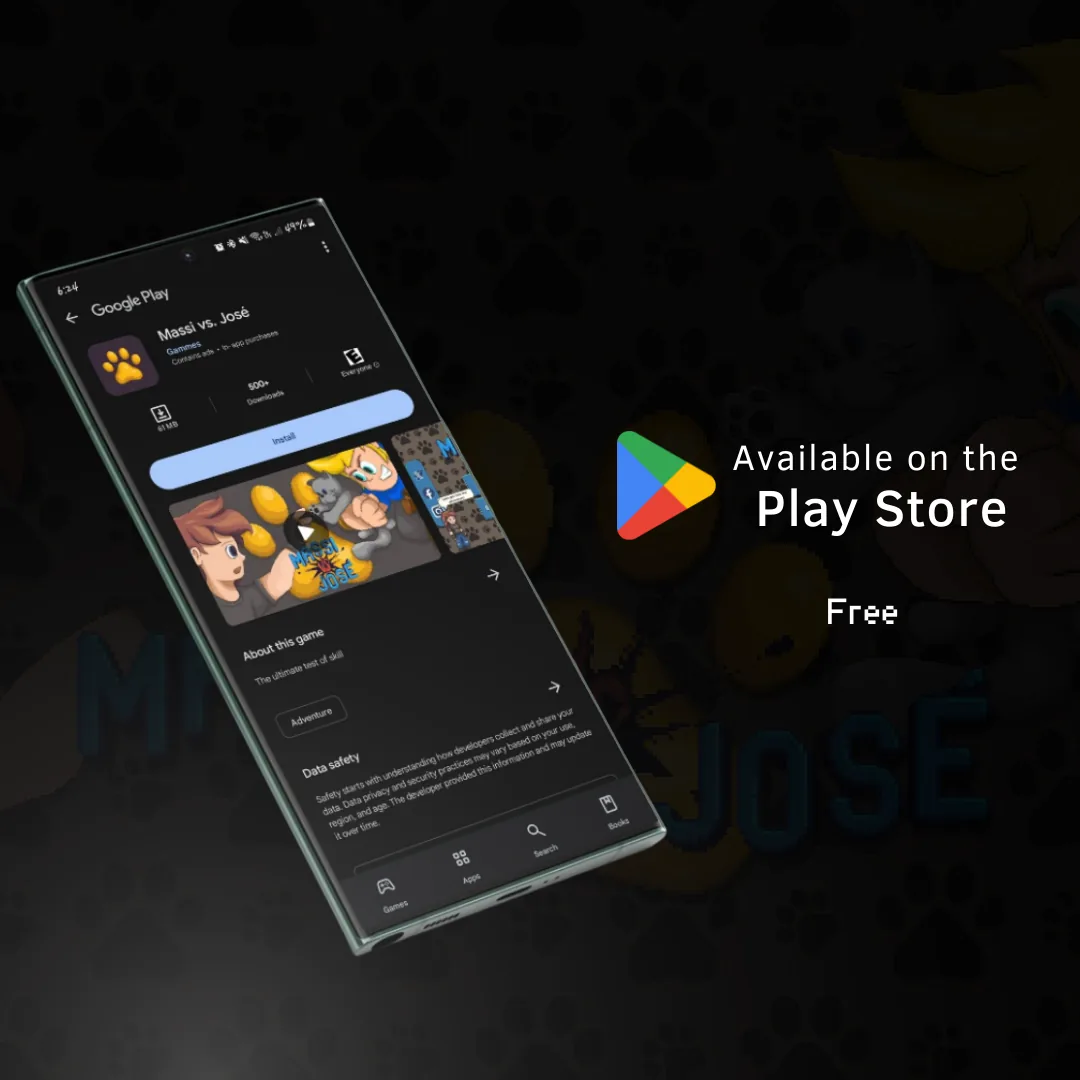 Massi vs. José is free on mobile!!